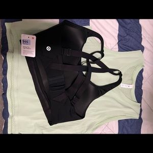 Brand new lululemon top size 8 mint green color